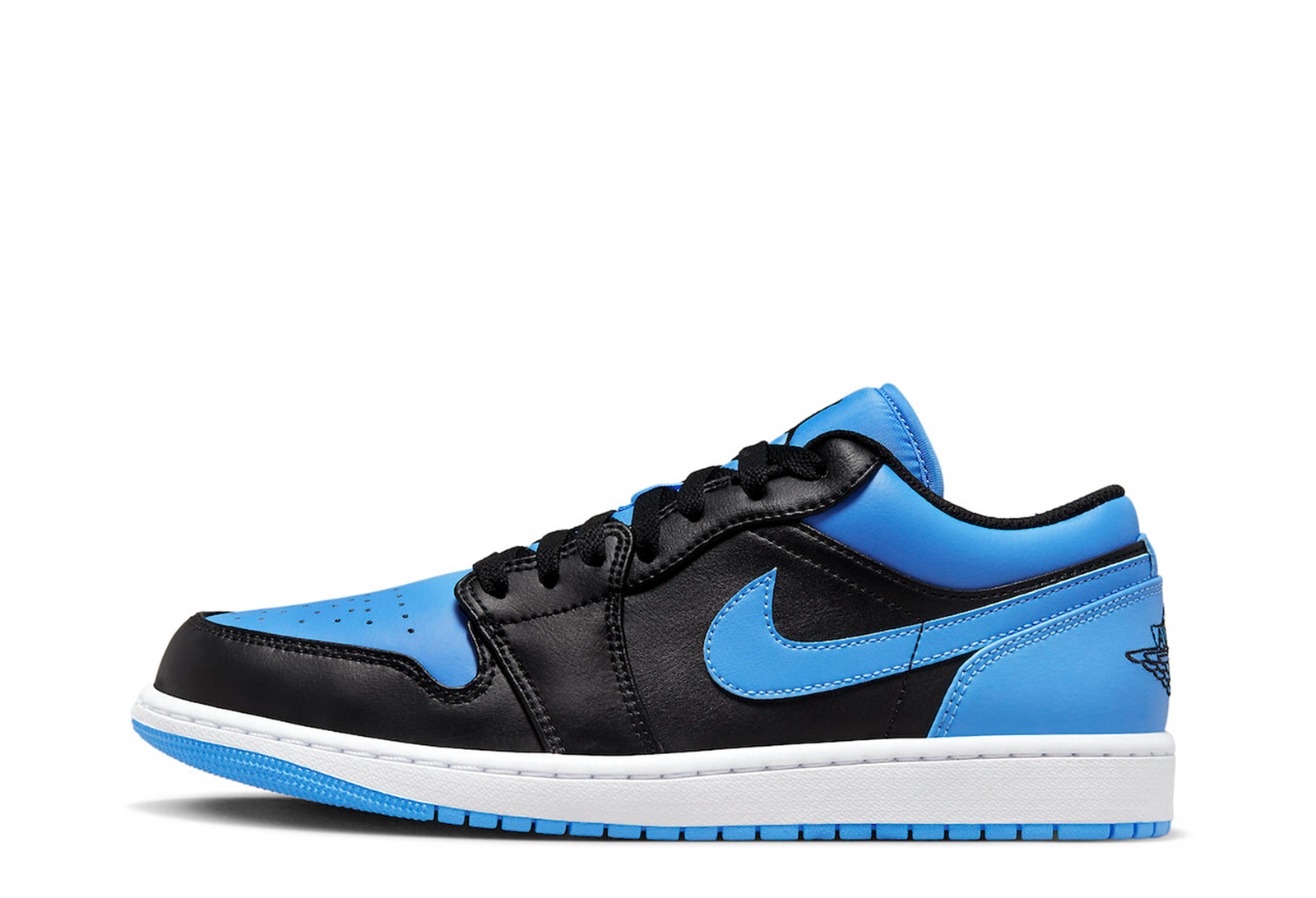 Air Jordan 1 Low "Black University Blue"