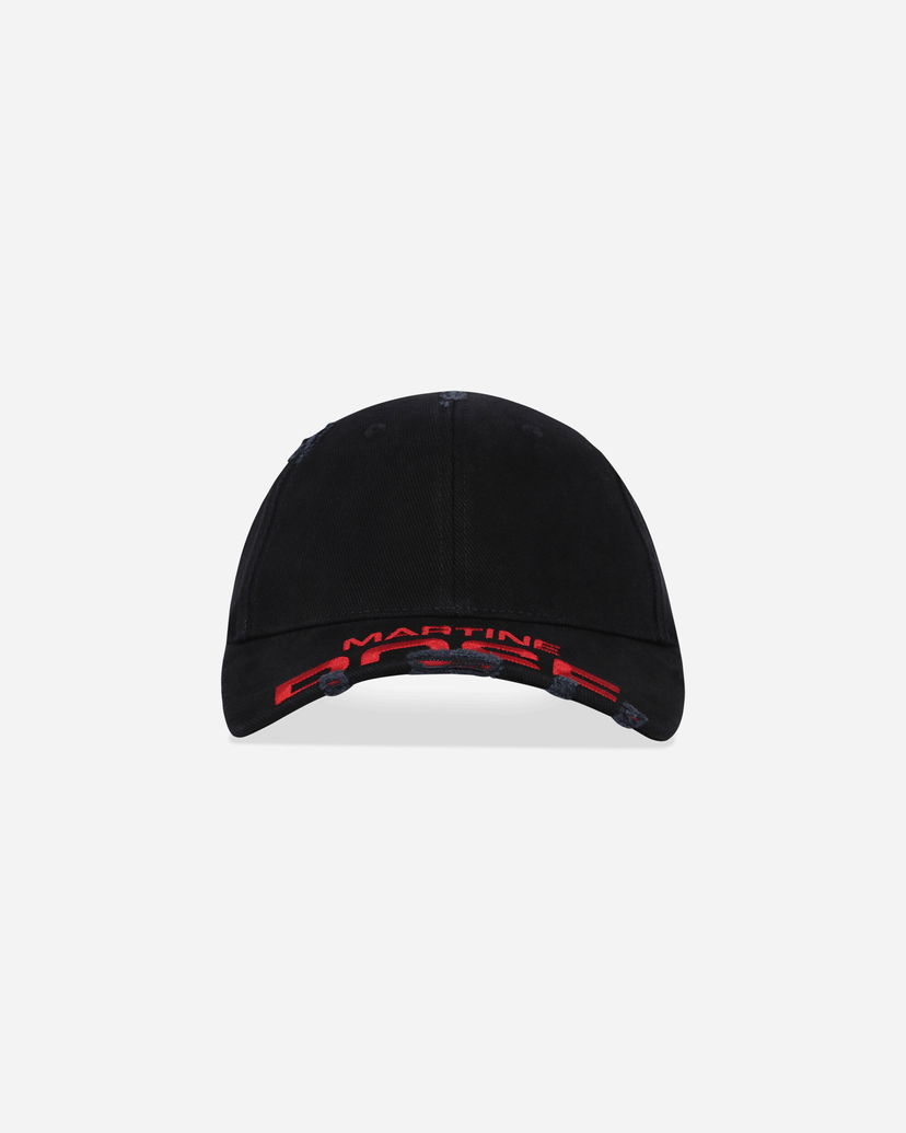 Šiltovka Martine Rose Distressed Baseball Cap Čierna | 1130WP13002