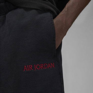 Šortky Jordan Wordmark x Fleece Shorts Čierna | DV6467-010, 3