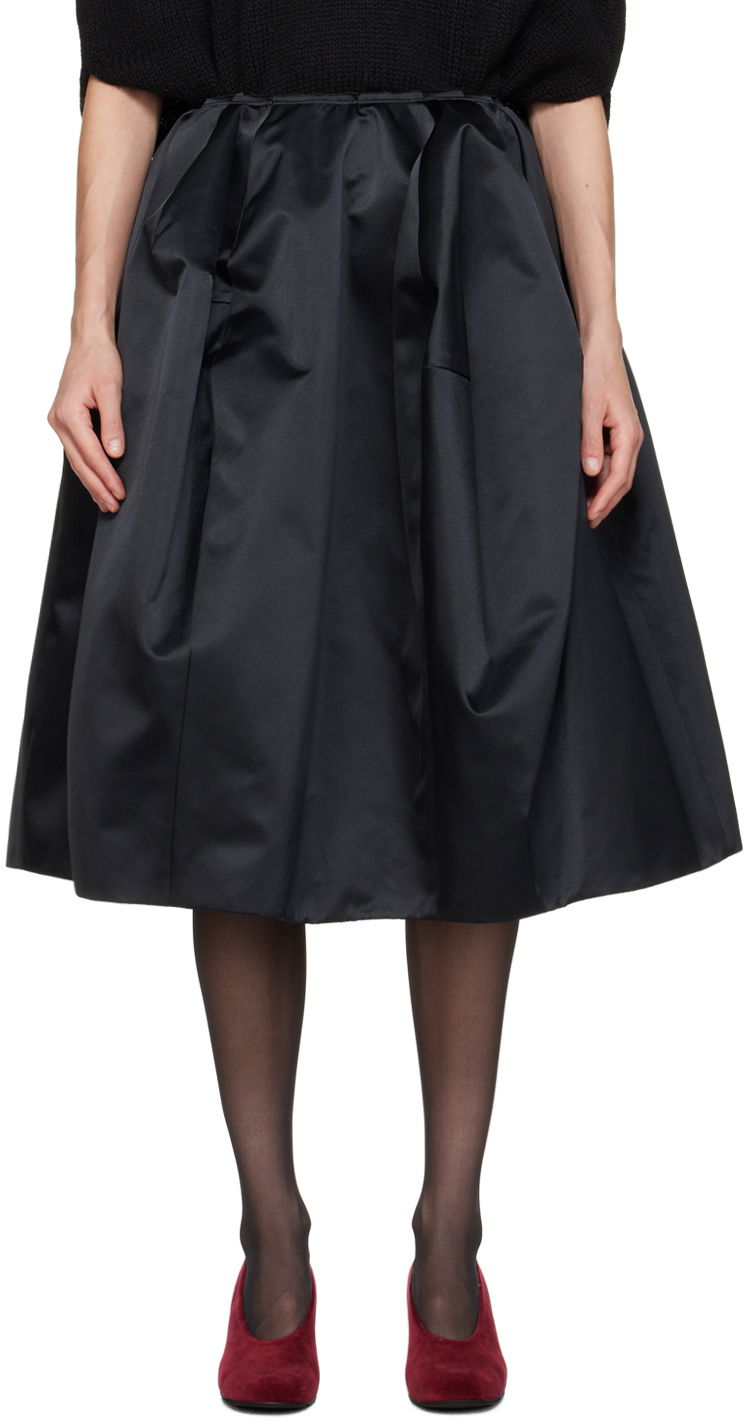 Sukňa Comme des Garçons Structured Midi Skirt Čierna | GL-S008-051, 0