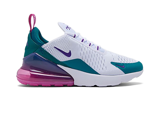 Tenisky a topánky Nike Air Max 270 Bright Spruce Purple W Biela | CW7061-100, 0