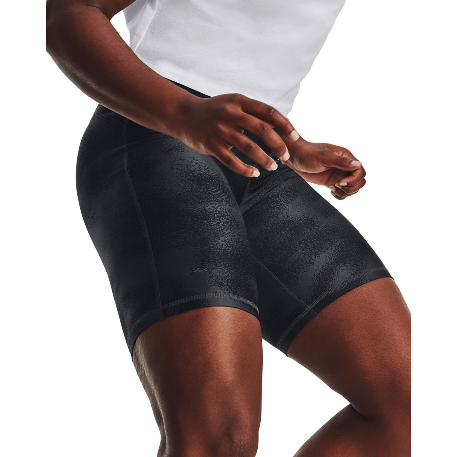 Šortky Under Armour Armour Aop Bike Short Black Čierna | 1372143-002, 1