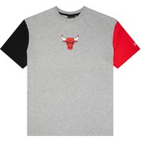 Tričko New Era NBA CHICAGO BULLS WORDMARK T-SHIRT Šedá | 60361891, 0