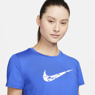 Tričko Nike Dri-FIT One Swoosh Short Sleeve Running Top Modrá | FN2618-405, 2