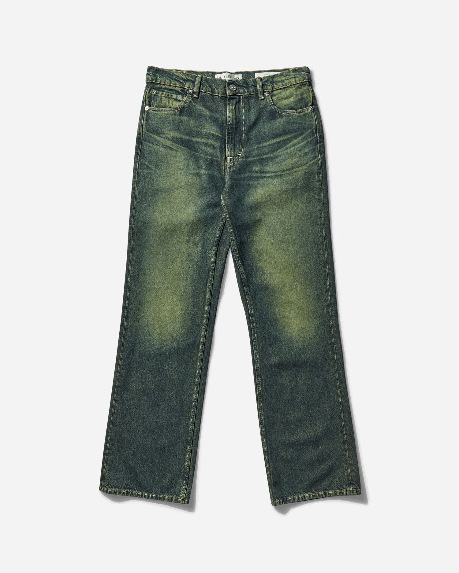 Džínsy OUR LEGACY 70s Cut Jeans Zelené | M2255CSW 001, 0