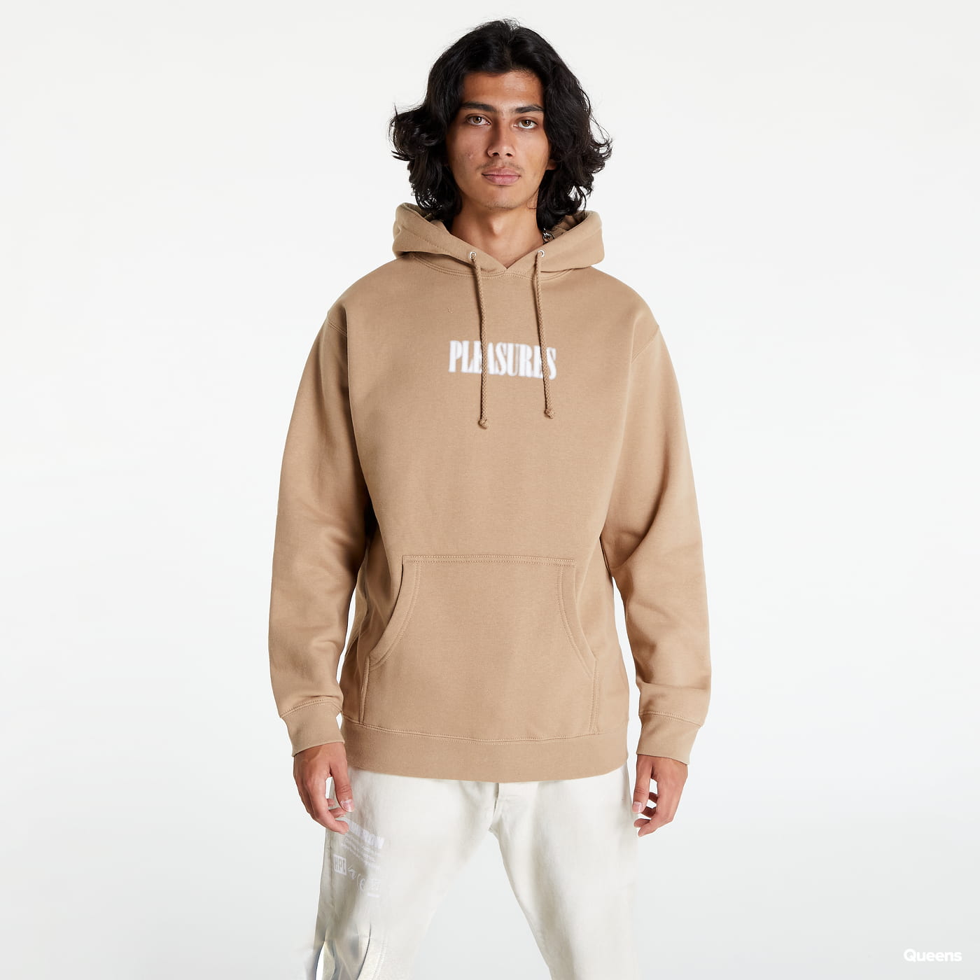 Mikina Pleasures Blurry Hoodie Béžová | P22F051 SAND, 0
