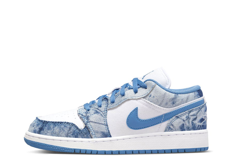 Air Jordan 1 Low "Washed Denim" GS