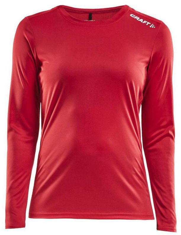 Tričko Craft RUSH Long Sleeve T-Shirt Červená | 1907365-430000, 1