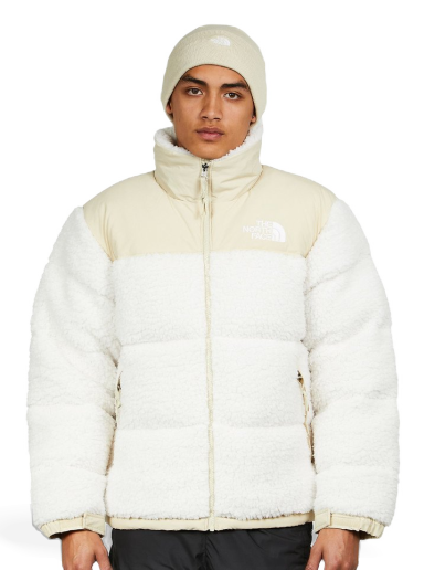 Prešívaná bunda The North Face High Pile Nuptse Jacket Biela | NF0A5A844U01