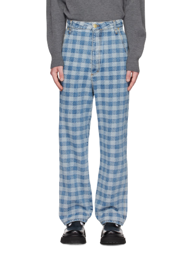 Džínsy AMI Alex Jeans Navy | HTR102.DE0010