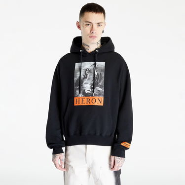 Mikina HERON PRESTON Heron Hoodie Čierna | HMBB024C99JER0031010, 4