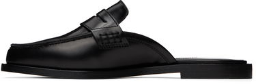 Starostlivosť o obuv Manolo Blahnik Manolo Blahnik Perritamu Leather Mules Čierna | 422-1440, 2