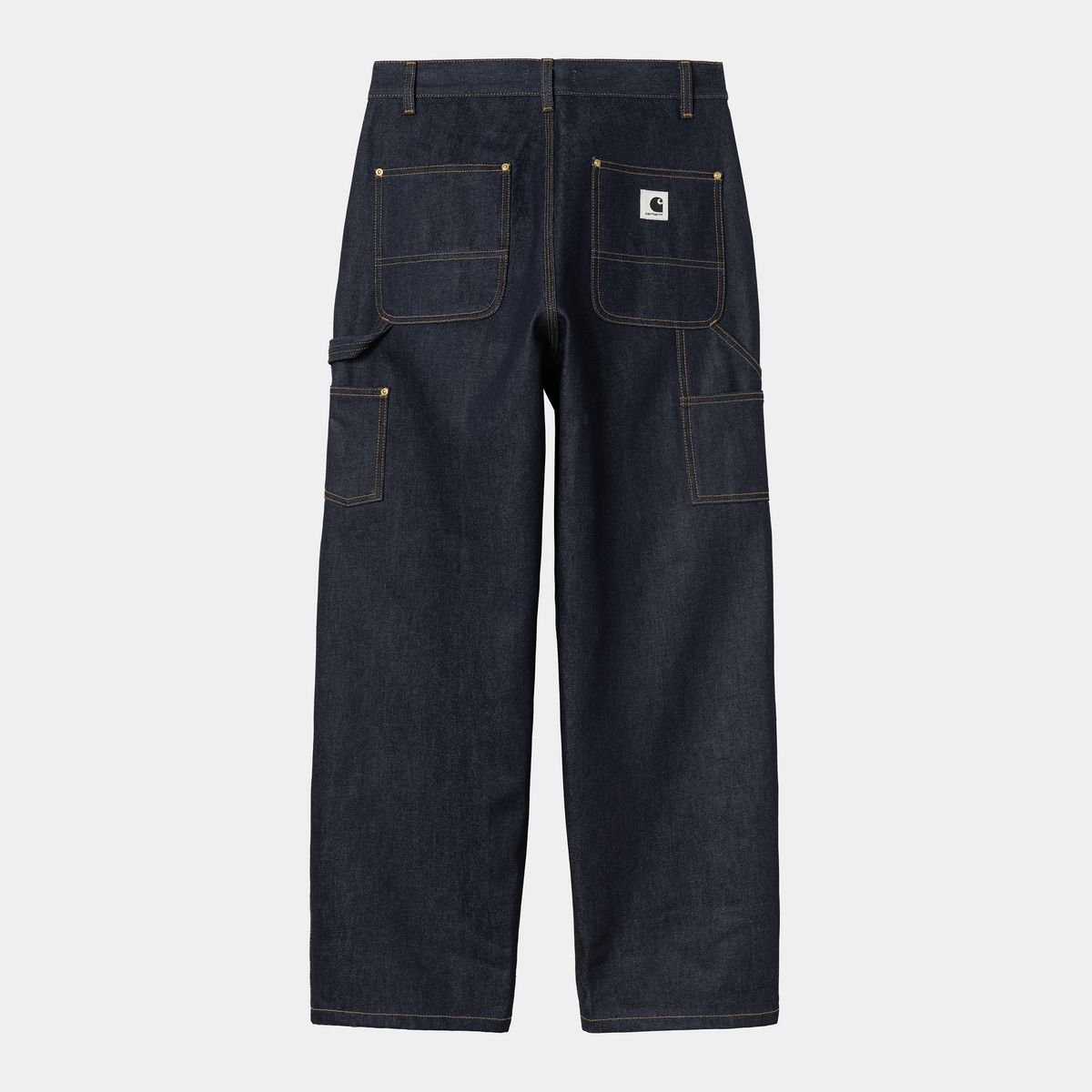 Džínsy Carhartt WIP Brandon Rigid Denim Double Knee Pant Navy | I036323_6, 0