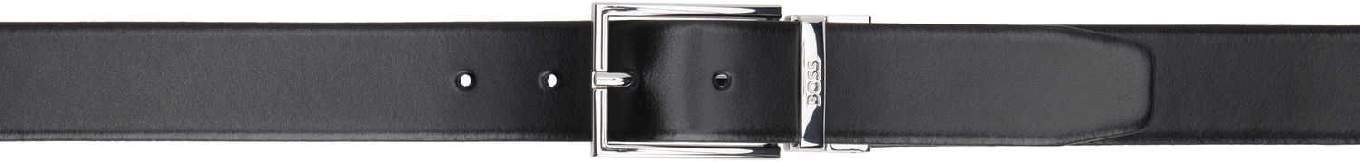 Opasok BOSS BOSS Italian Leather Reversible Belt Čierna | 50537112, 0