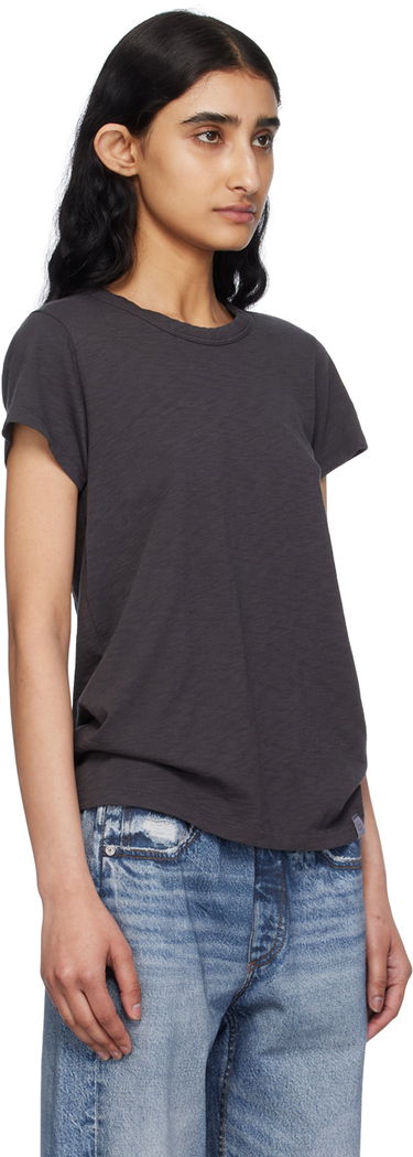 Tričko rag & bone Rag & Bone Slub T-Shirt Šedá | WCC22HT012NM12, 1