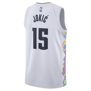 Dres Nike Dri-FIT NBA Swingman Nikola Jokic Denver Nuggets City Edition 2024/25 Biela | FQ4340-101, 2