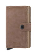 Leather Wallet Beige