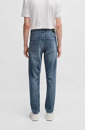 Džínsy BOSS Maine Regular-Fit Jeans Modrá | 50532595, 1