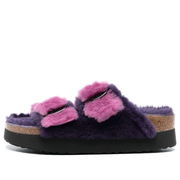 Arizona Big Buckle Fur Slides
