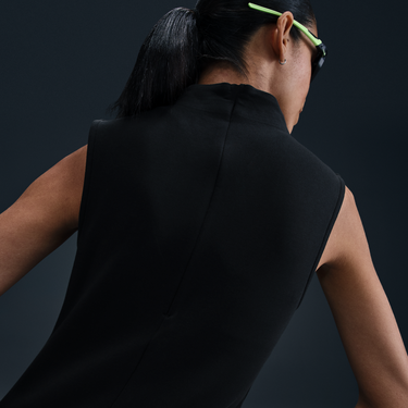 Šaty Nike Sportswear Tech Fleece Sleeveless Fitted Maxi Dress Čierna | HJ1385-010, 2