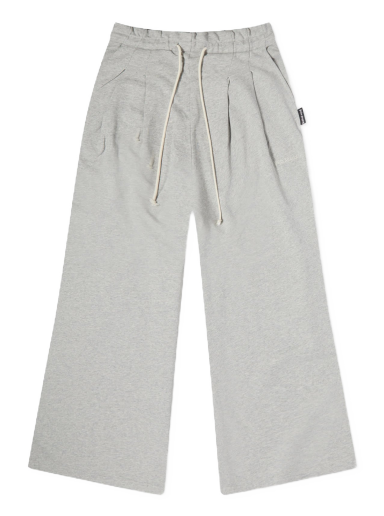Tepláky Palm Angels Logo Wide Track Pants Šedá | PWCH016F23FLE0020803