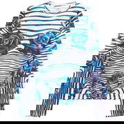 Gaultier Flower Print Long Sleeve Top