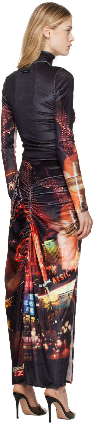 Šaty Jean Paul Gaultier Gaultier 'The Velvet Pigalle' Maxi Dress Rôznofarebný | 24/30-F-RO257-J554-00301550, 2