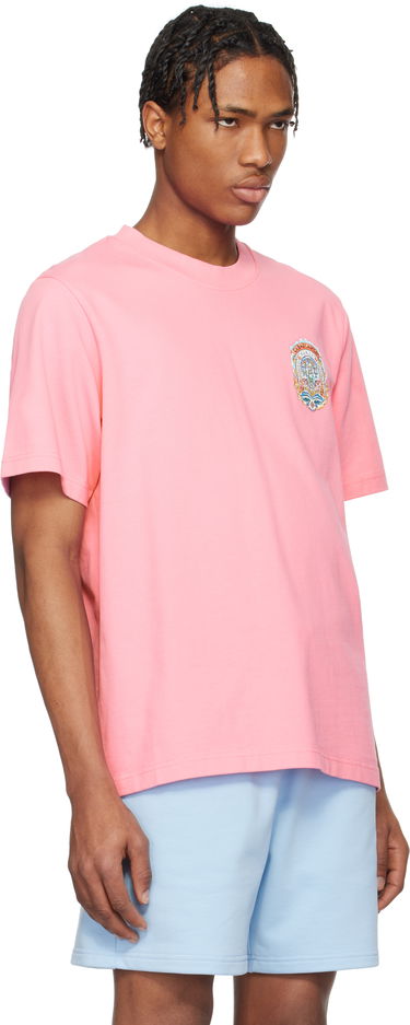 Tričko Casablanca Casablanca Casa Way Skate T-Shirt Ružová | MS25-JTS-001-07, 1