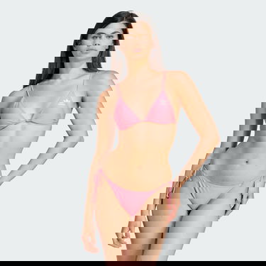 Plavky adidas Originals Adicolor Triangle Bikini Ružová | IJ8664, 1