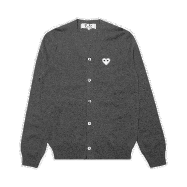 Sveter Comme des Garçons PLAY V-Neck Cardigan Šedá | az n062 051 3, 0