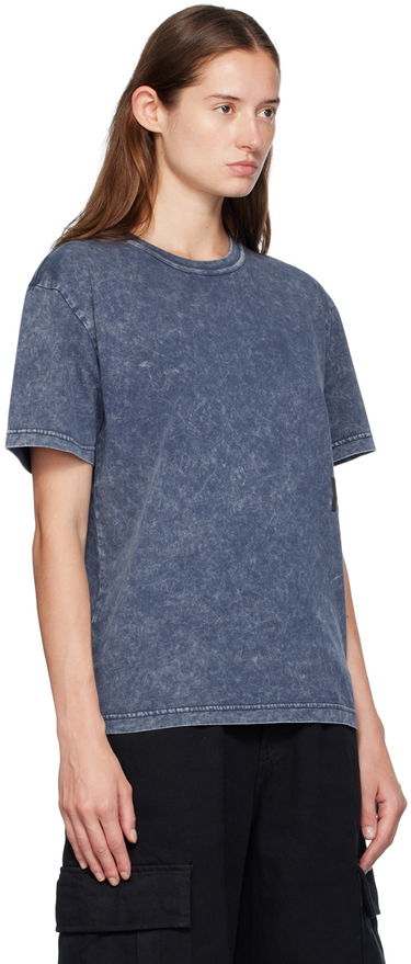 Tričko Alexander Wang Alexander Wang Puff Logo T-Shirt Modrá | 4CC3241520, 1