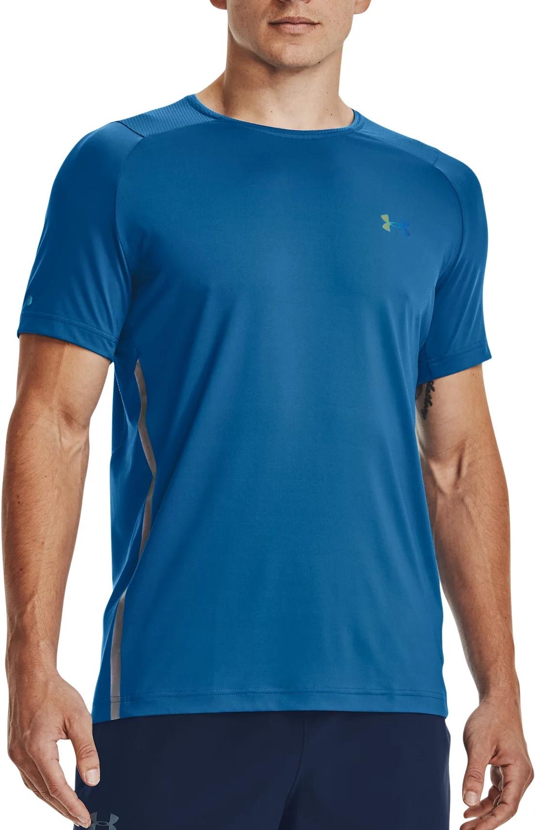 Tričko Under Armour Rush 2.0 Vent Tee Modrá | 1370317-899, 0