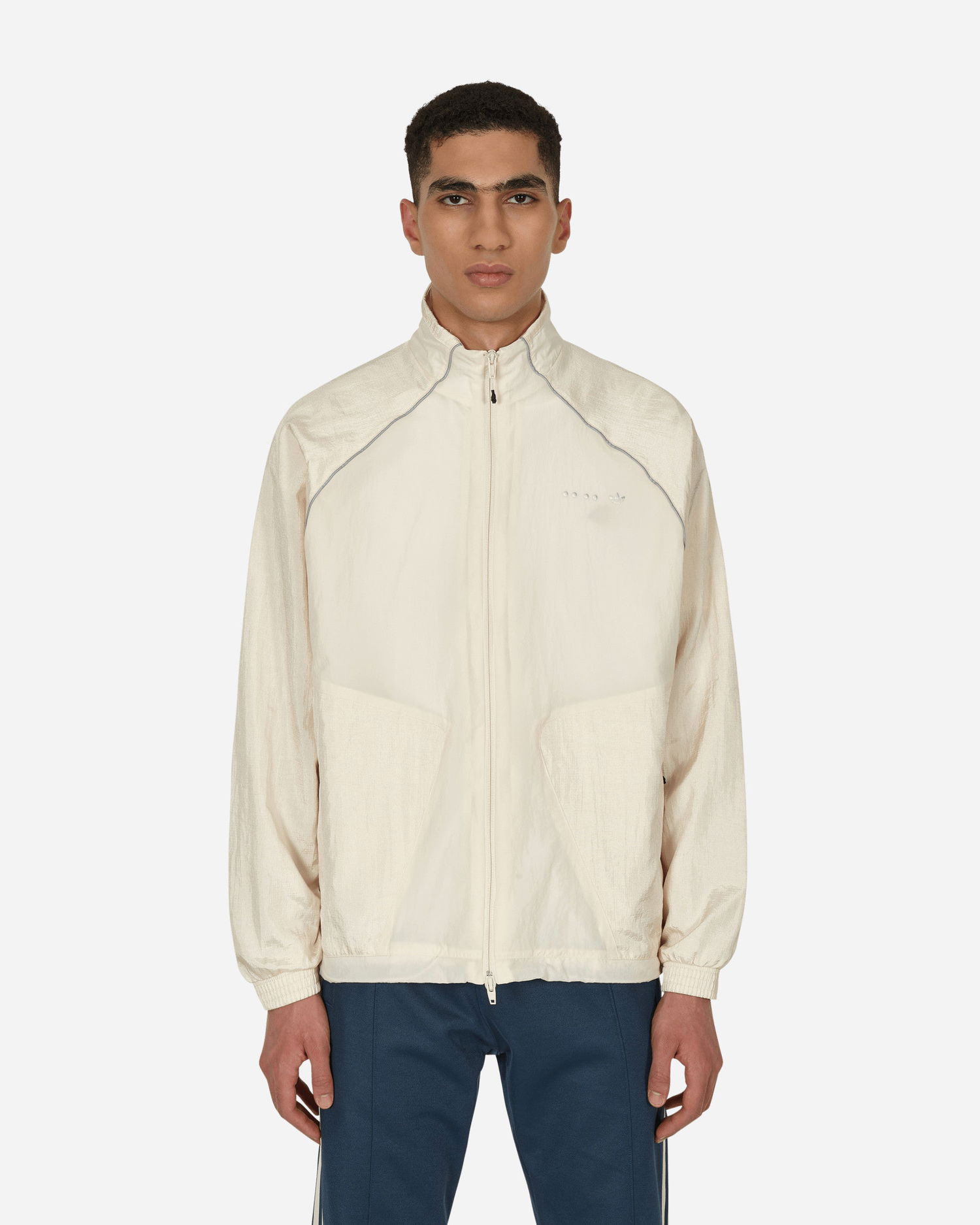 Vetrovka adidas Originals Reveal Material Mix Jacket Béžová | HK2729, 0