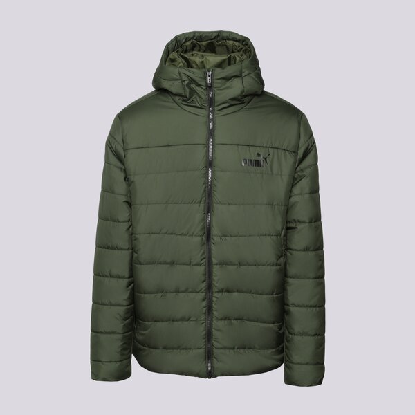 Bunda Puma Ess Hooded Padded Jacket Zelené | 84893831, 0
