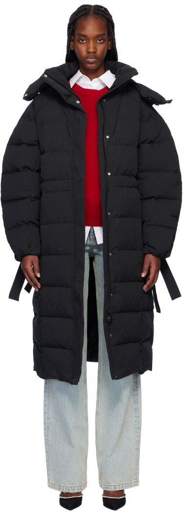 Prešívaná bunda GANNI Tech Down Coat Čierna | F9688, 0