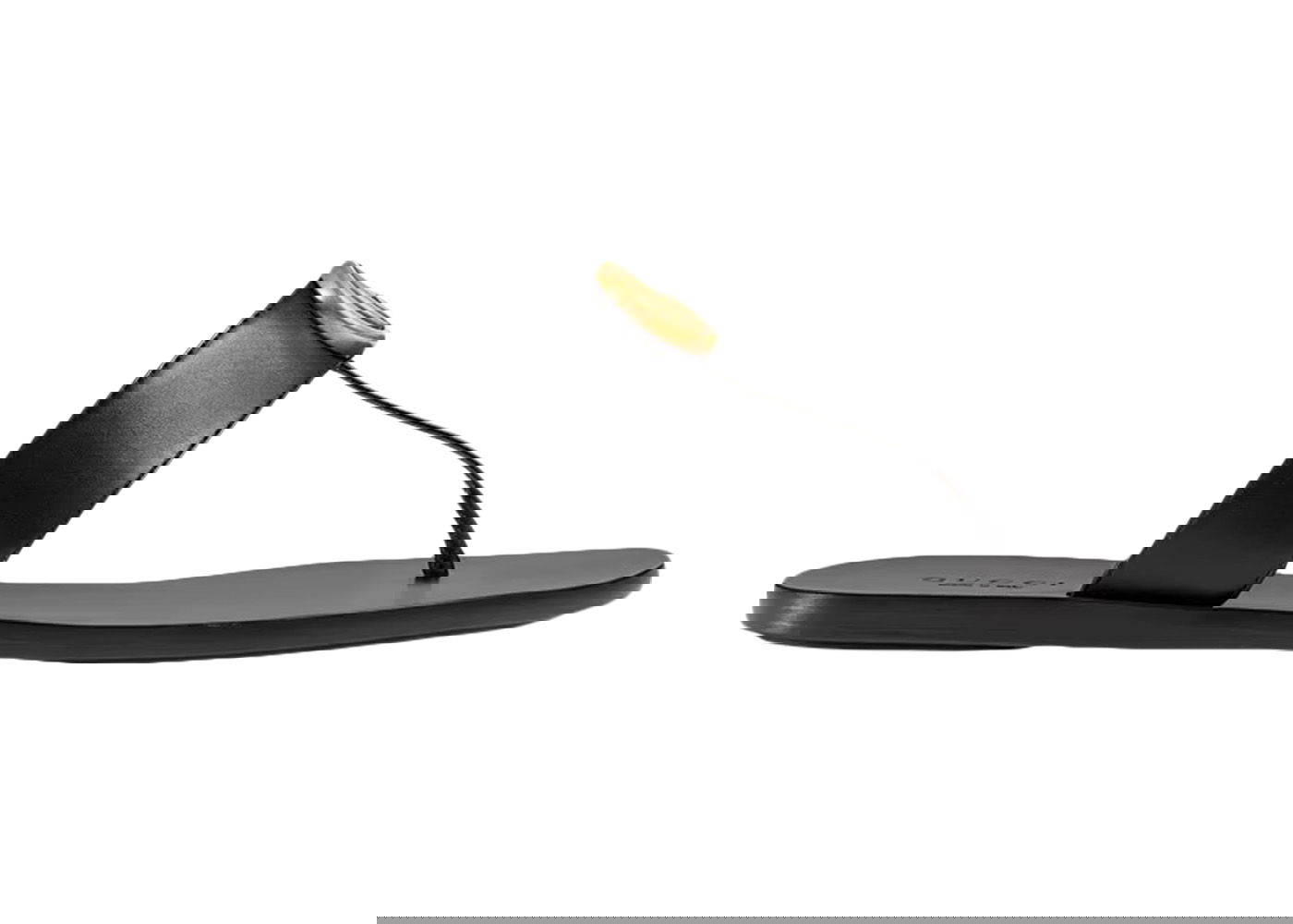 Tenisky a topánky Gucci Double G Thong Sandal Čierna | 497444 A3N00 1000, 0