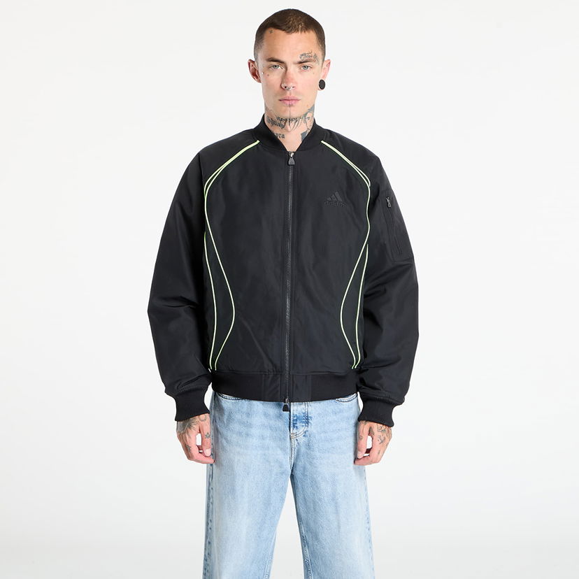 Bomber bunda adidas Originals Teamgeist Padded Jacket Čierna | JX4082