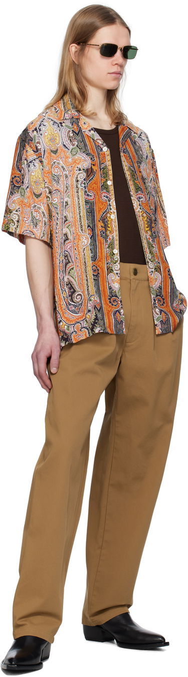 Košeľa ISABEL MARANT Isabel Marant Vazlo Paisley Shirt Oranžová | CH0236HA-C2I08H, 3