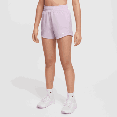 Šortky Nike Nike One Dri-FIT High-Waisted Woven Training Shorts Fialová | DX4967-537, 3
