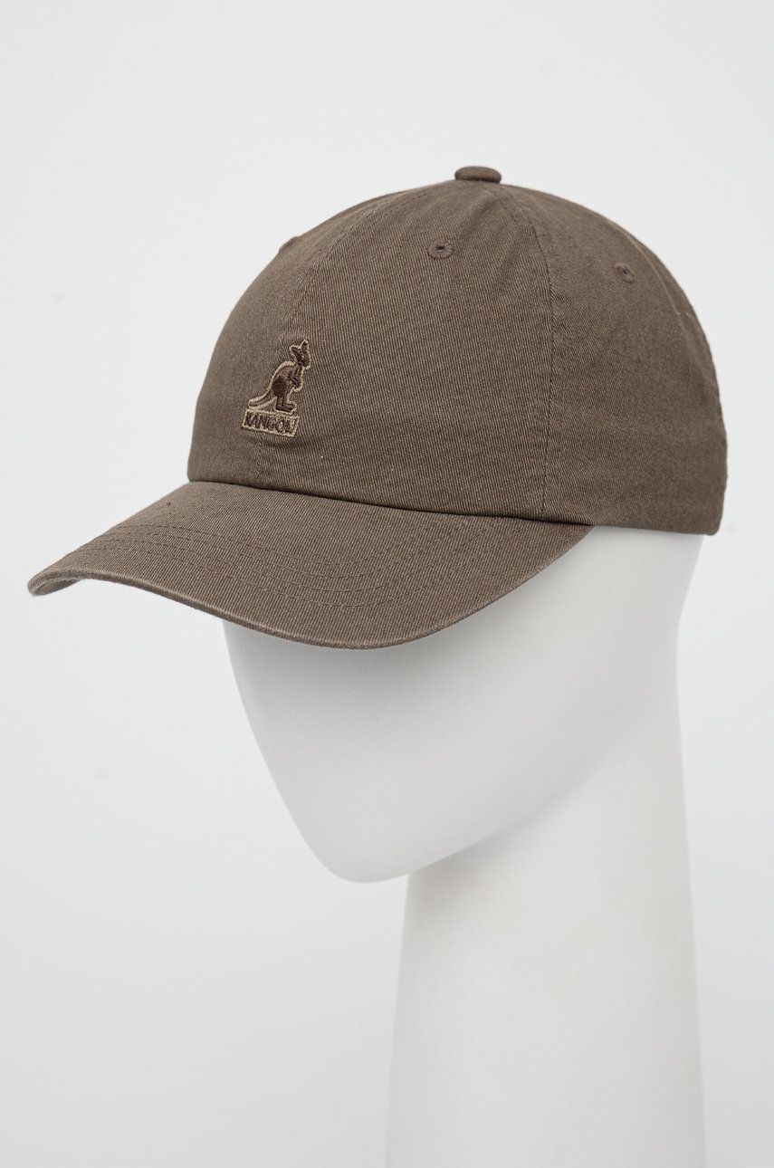 Šiltovka Kangol Washed Baseball Cap Hnedá | K5165HT.SM094, 0