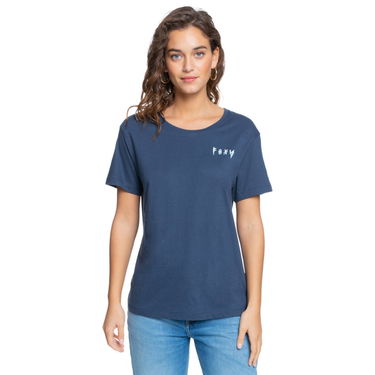 Tričko Roxy Women's Short Sleeve T-Shirt Modrá | ERJZT05256-BSP0, 0