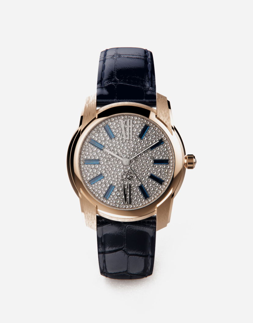 Hodinky Dolce & Gabbana Dolce & Gabbana Watch With Diamond Pavé Modrá | WWJE1GX5IDAB0321