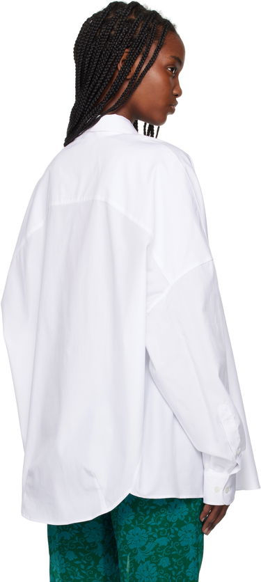 Košeľa Dries Van Noten Dries Van Noten Cotton Poplin Shirt Biela | 251-010700-1466, 2