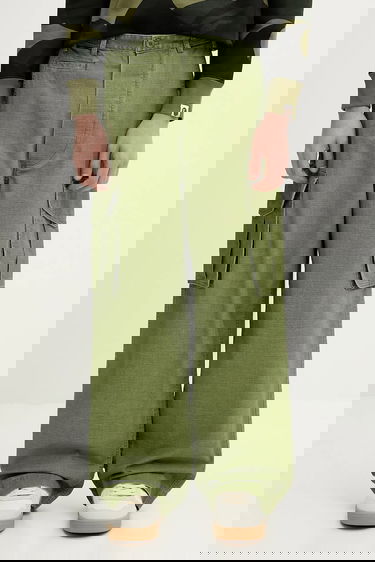 Cargo nohavice KENZO Kenzo Cargo Pants Zelené | FF55PA2459GD.48, 0