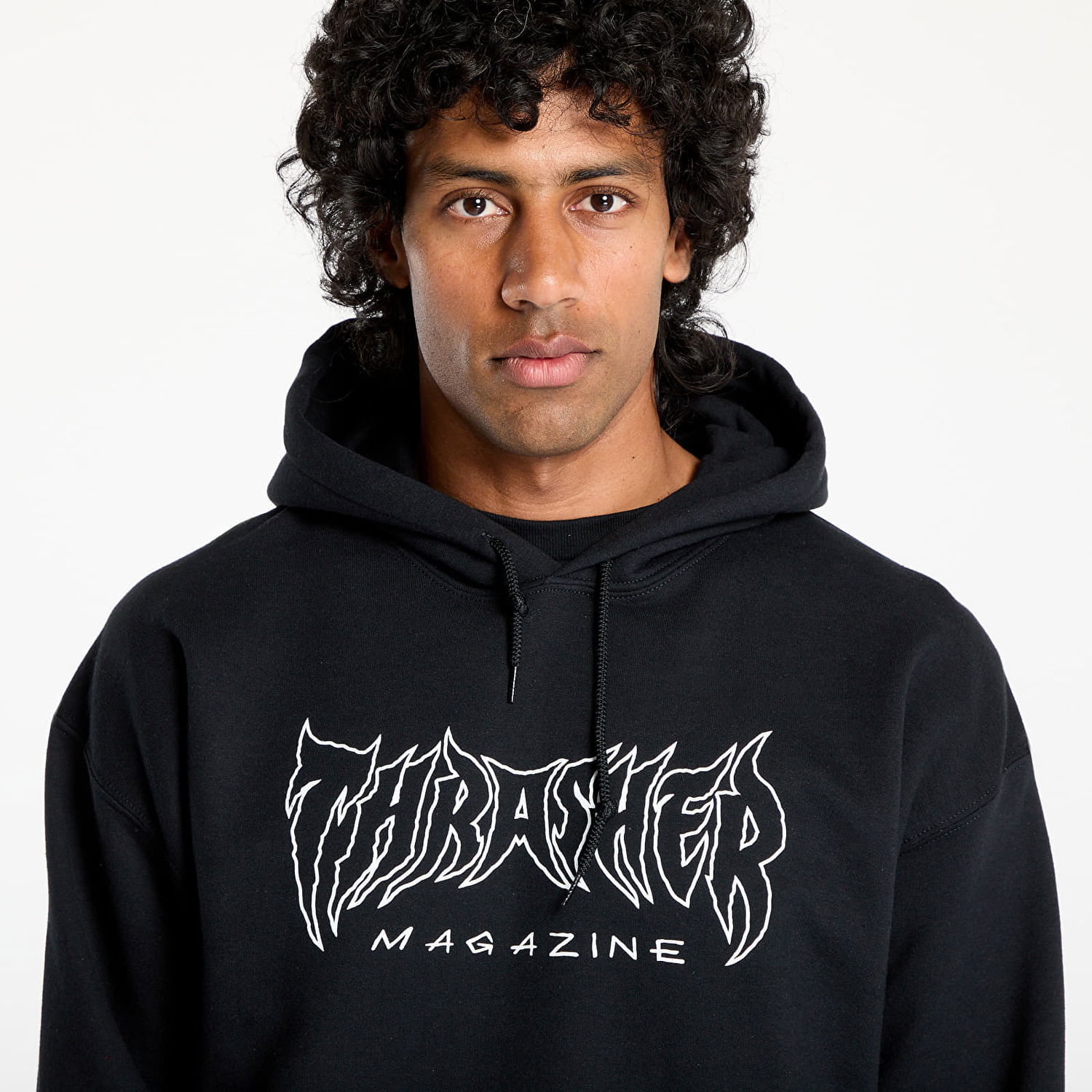 Mikina Thrasher Thrasher Metal Hoodie Čierna | 145690, 1
