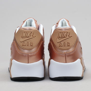 Tenisky a topánky Nike Air Max 90 SE Leather "Metallic Bronze" GS Metalická | 859633-900, 3