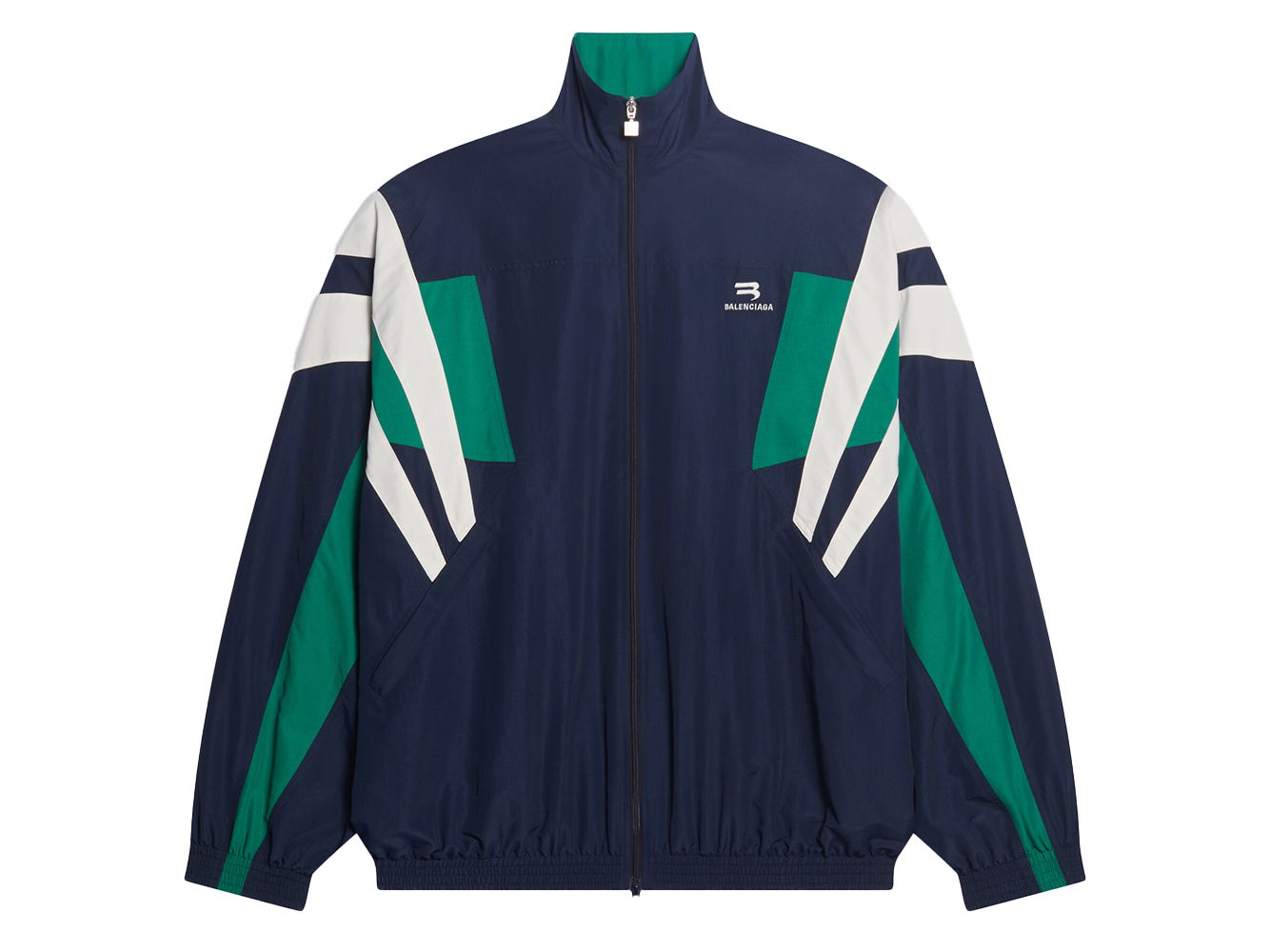 Bunda Balenciaga Sporty B Tracksuit Jacket Navy | 675464TKO484063, 0