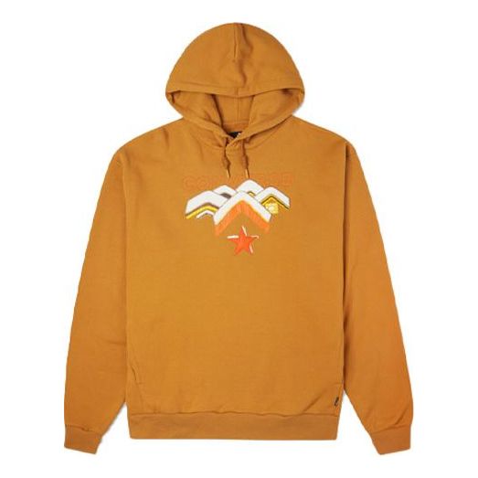 Mikina Converse Mountains Print Fleece Hoodie Hnedá | 10023523-A03