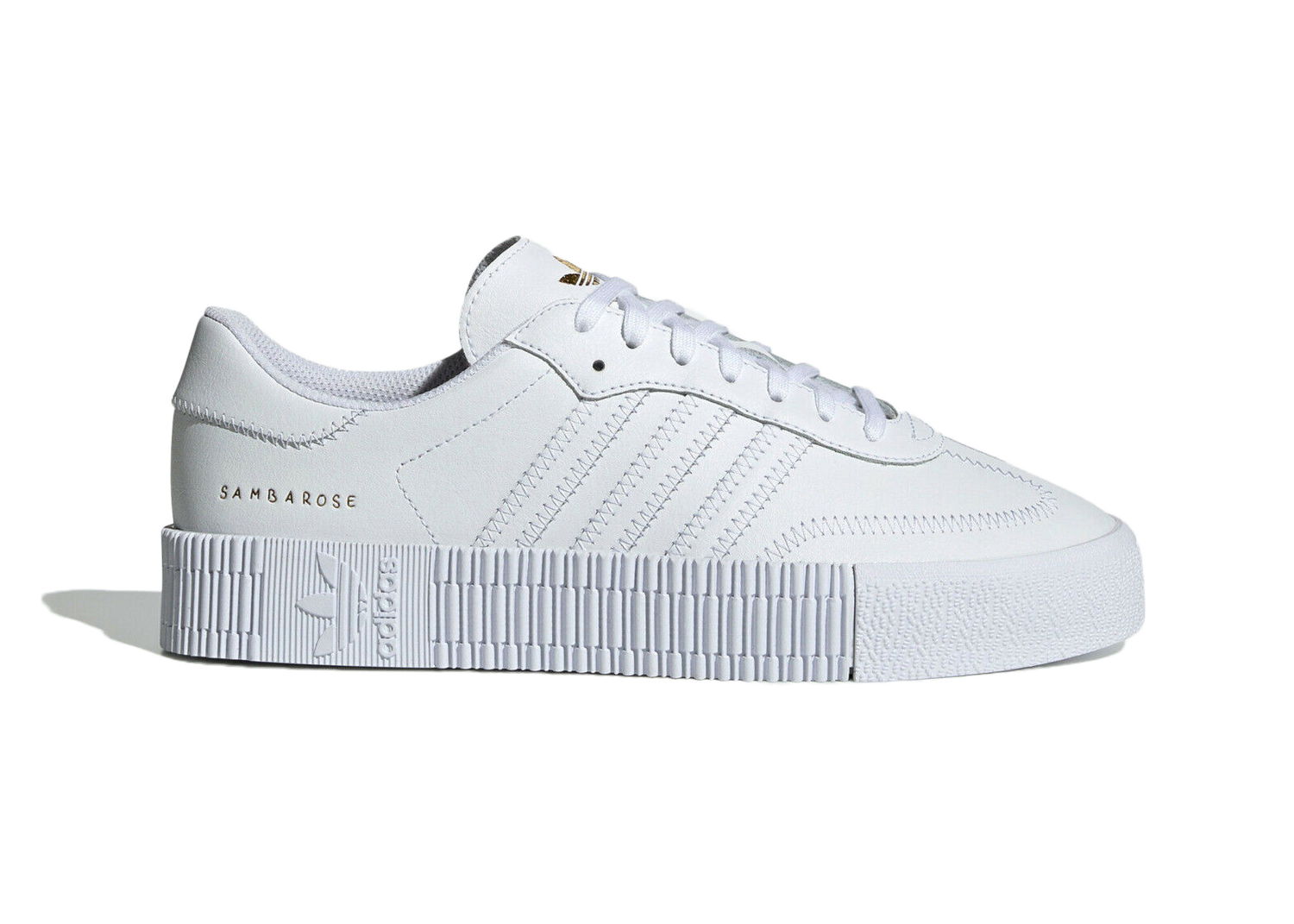Tenisky a topánky adidas Originals Sambarose Gold Metallic W Biela | FU9197, 0