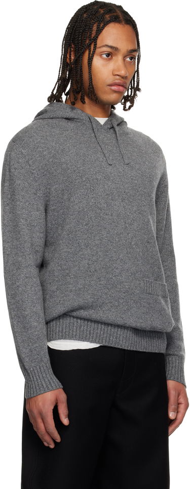 Mikina Givenchy Cashmere Knit Hoodie Šedá | BM90VH4YNR067, 1